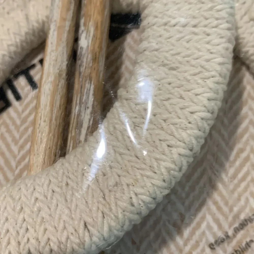 NWOT Shabby Chic, 2-Pack Window Curtain Brooches (Tie-Back) in Light Tan